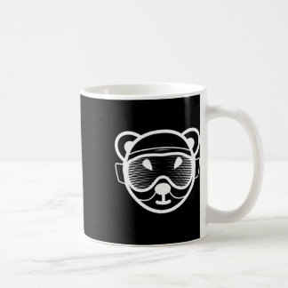 Taza De Café Entusiasta de Snowboarding de Slope Bear