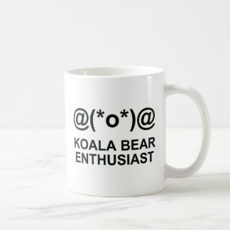 Taza De Café Entusiasta del oso de Koala