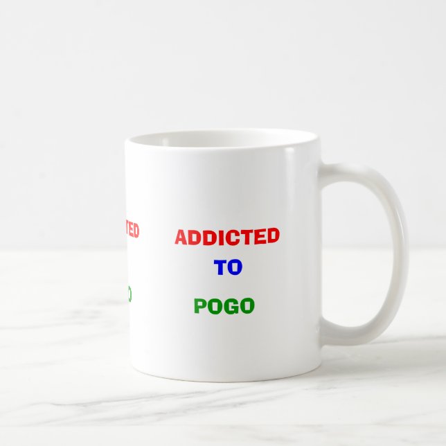 Taza De Café Enviciado a POGO (Derecha)