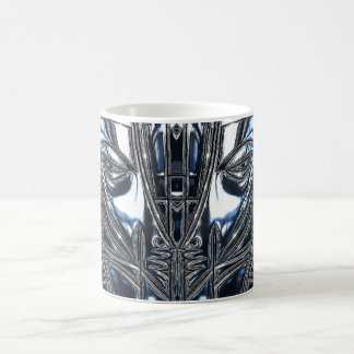 Taza De Café Envoltura de melena de lobo cromado