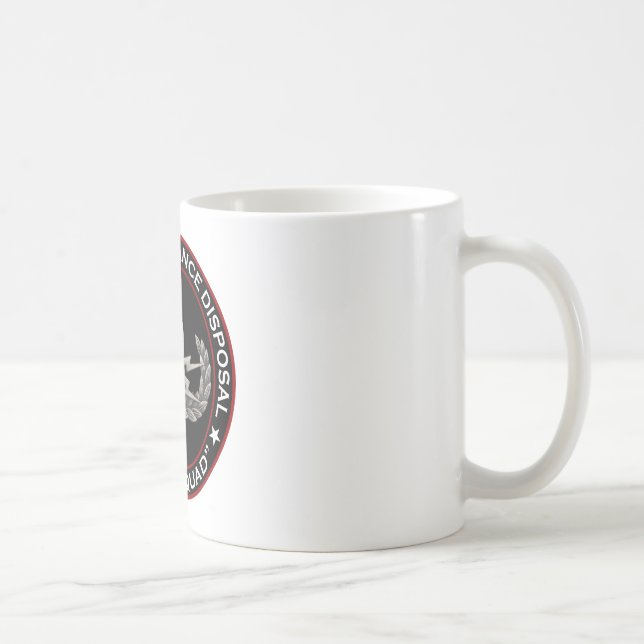 Taza De Café EOD "escuadrón de la muerte " (Derecha)