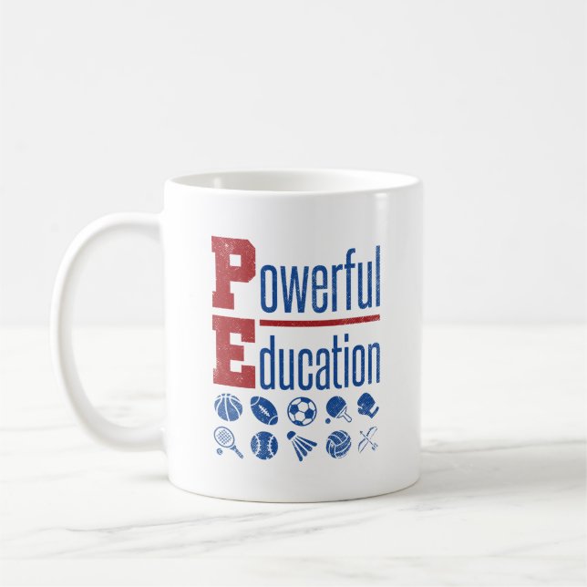 Taza De Café EP Potente educador del PE (Izquierda)