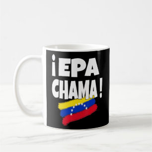 Taza De Café Epa Chama Venezuela Bandera Flannel Venezuela