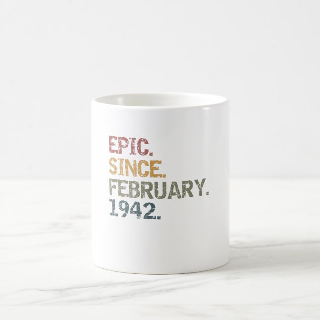 Taza De Café Épico desde febrero de 1942 (Centro)