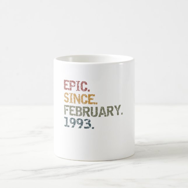 Taza De Café Épico desde febrero de 1993 (Centro)