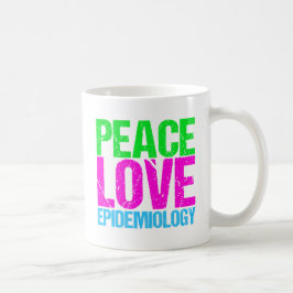 Taza De Café Epidemiología del amor por la paz