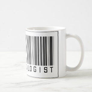 Taza De Café Epidemiólogo del código de barras