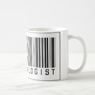 Taza De Café Epidemiólogo del código de barras