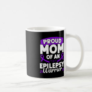 Taza De Café Epilepsia Apoyo a Guerrero Epilepsia Mes de Concie