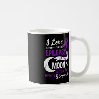 Taza De Café Epilepsia Awareness - Amo Hijo Mamá Papá Hija Te