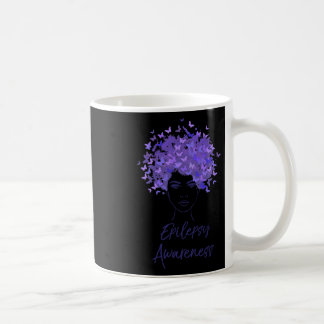 Taza De Café Epilepsia Awareness Morple Butterflies Gift