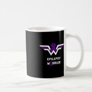 Taza De Café Epilepsia Conciencia Guerrero Apoyo Sobreviviente 