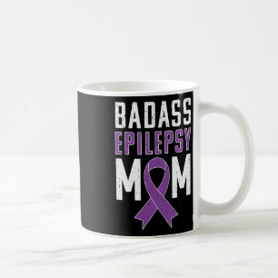 Taza De Café Epilepsia Conciencia Mala Epilepsia Mamá Cinta Púr