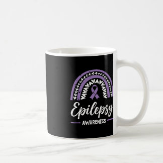 Taza De Café Epilepsia Conciencia sobre el arcoiris Epilepsia C