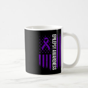 Taza De Café Epilepsia Conciencia Sobreviviente de Guerrero Epi
