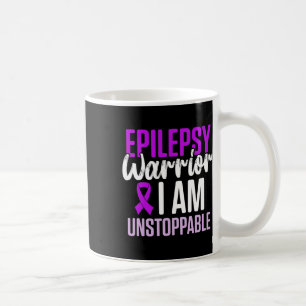 Taza De Café Epilepsia Conciencia Sobreviviente de Guerrero Epi