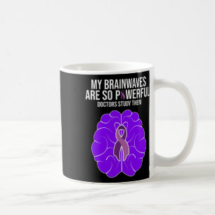 Taza De Café Epilepsia Conciencia Vestimenta Mi Cerebro Regalos