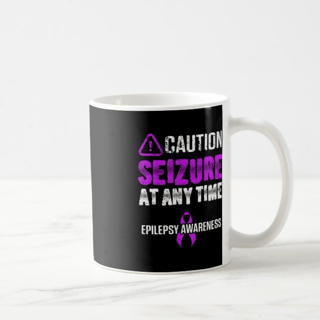 Taza De Café Epilepsia Concienciación Convulsión Epiléptico Gue (Derecha)