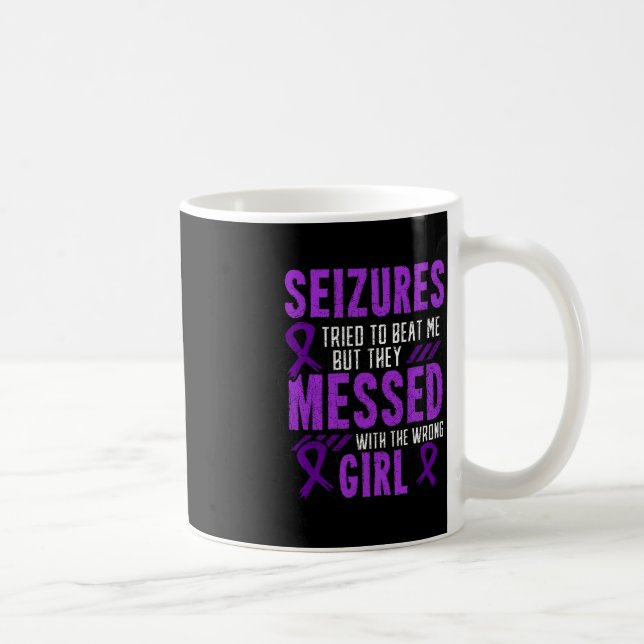 Taza De Café Epilepsia Convulsión Trastorno Neurológico Cinta P (Derecha)