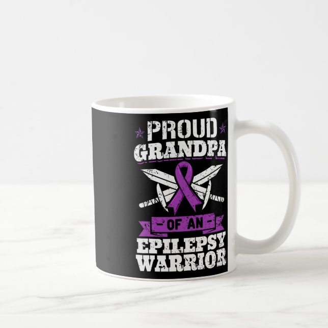 Taza De Café Epilepsia Guerrero Abuelo Apoderamiento Epiléptico (Derecha)