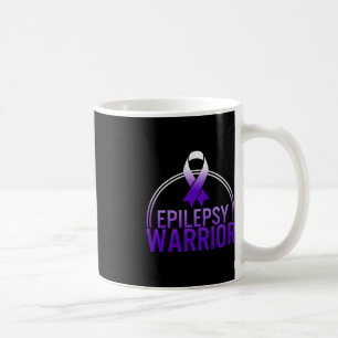 Taza De Café Epilepsia Warrior Awareness Seization Support Purp