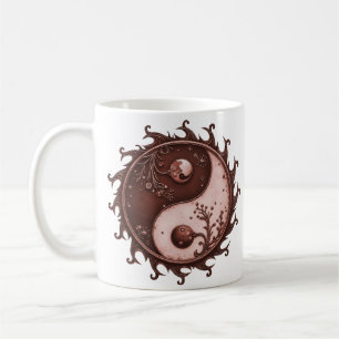 Taza De Café Equilibrio a la luz de la luna – Yin Yang de la Lu