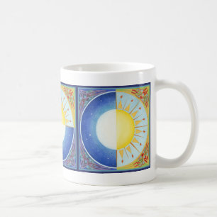 Taza De Café Equinoccio Celta Sol y Luna