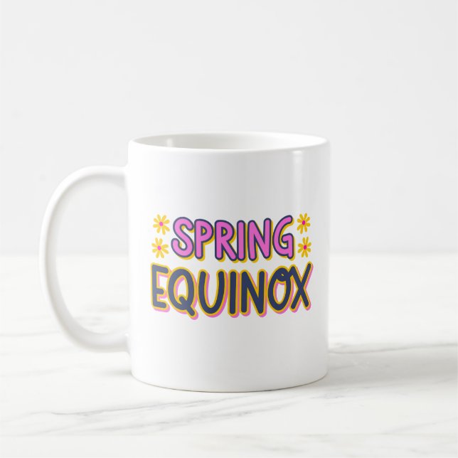 Taza De Café Equinoccio de primavera (Izquierda)