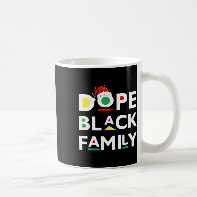 Taza De Café Equipo Africano Afro Familia Negra de Drogas Afric (Derecha)