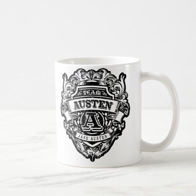 Taza De Café "Equipo Austen" Jane Austen (Derecha)