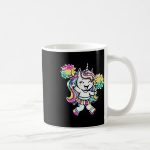 Taza De Café Equipo de animadoras unicornio lindo niñas deambul