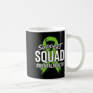 Taza De Café Equipo de Apoyo Conciencia de la Salud Mental Cint