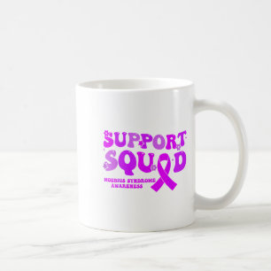 Taza De Café Equipo de Apoyo Diseño Moebius Cinta Morada
