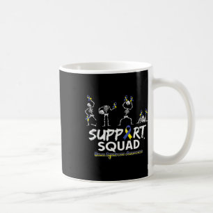 Taza De Café Equipo de Apoyo Esqueleto de Conciencia del Síndro