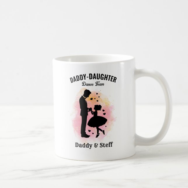 Taza De Café Equipo de baile Daddy-Daughter (3) (Derecha)