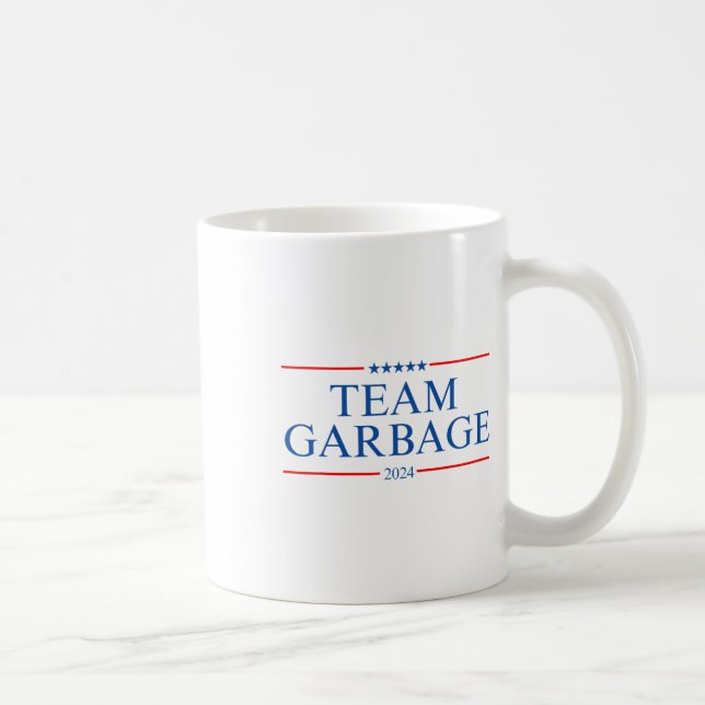 Taza De Café Equipo de basura 2024 (Derecha)