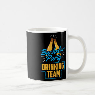 Taza De Café Equipo de bebida de la fiesta de soltero Novio Nov