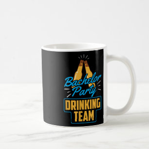 Taza De Café Equipo de bebida para despedida de soltero Novio N