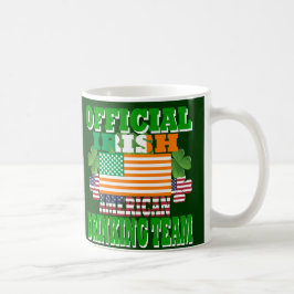 Taza De Café Equipo de bebidas irlandés-americano