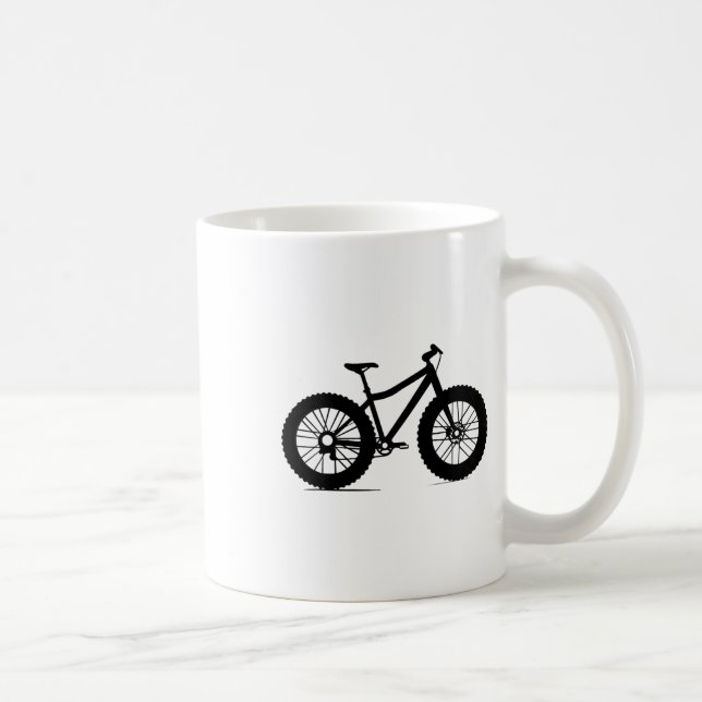 Taza De Café Equipo de bicicleta de llantas gordas Bicicleta de (Derecha)