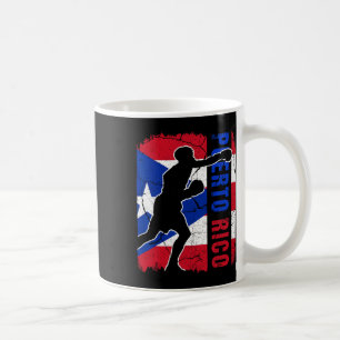 Taza De Café Equipo de boxeo puertorriqueño Bandera boxeo G