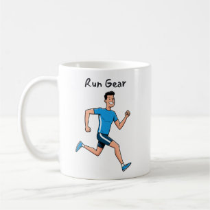 Taza De Café Equipo de Carrera – Correr Inspirador