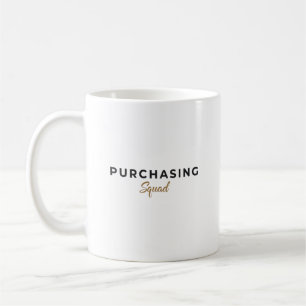 Taza De Café Equipo de Compras