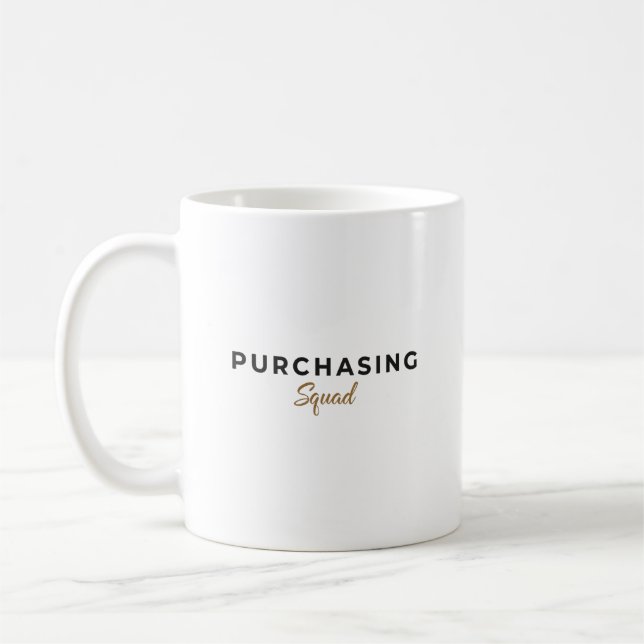 Taza De Café Equipo de Compras  (Izquierda)