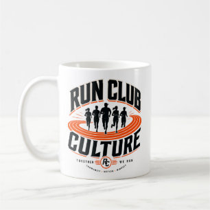 Taza De Café Equipo de Corredores del Club de Carrera Pista