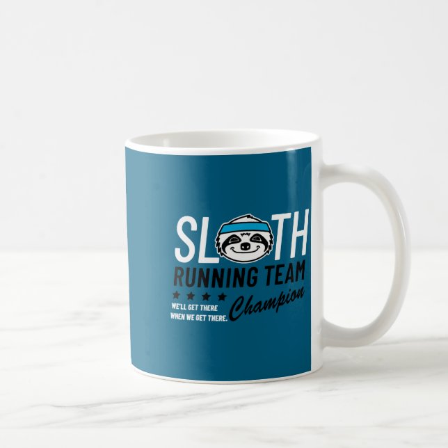 Taza De Café Equipo de Corredores Perezosos Chamon  (Derecha)