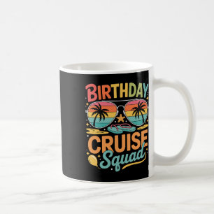 Taza De Café Equipo de crucero de cumpleaños Reunión de vacacio