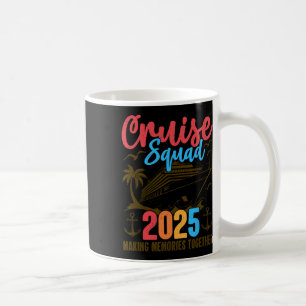 Taza De Café Equipo de crucero Familia Grupo Vacaciones de vera
