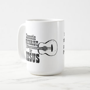 Taza De Café Equipo De Culto Mug Acústico Para Jesús