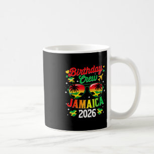 Taza De Café Equipo de cumpleaños Jamaica 2026 Viaje familiar d